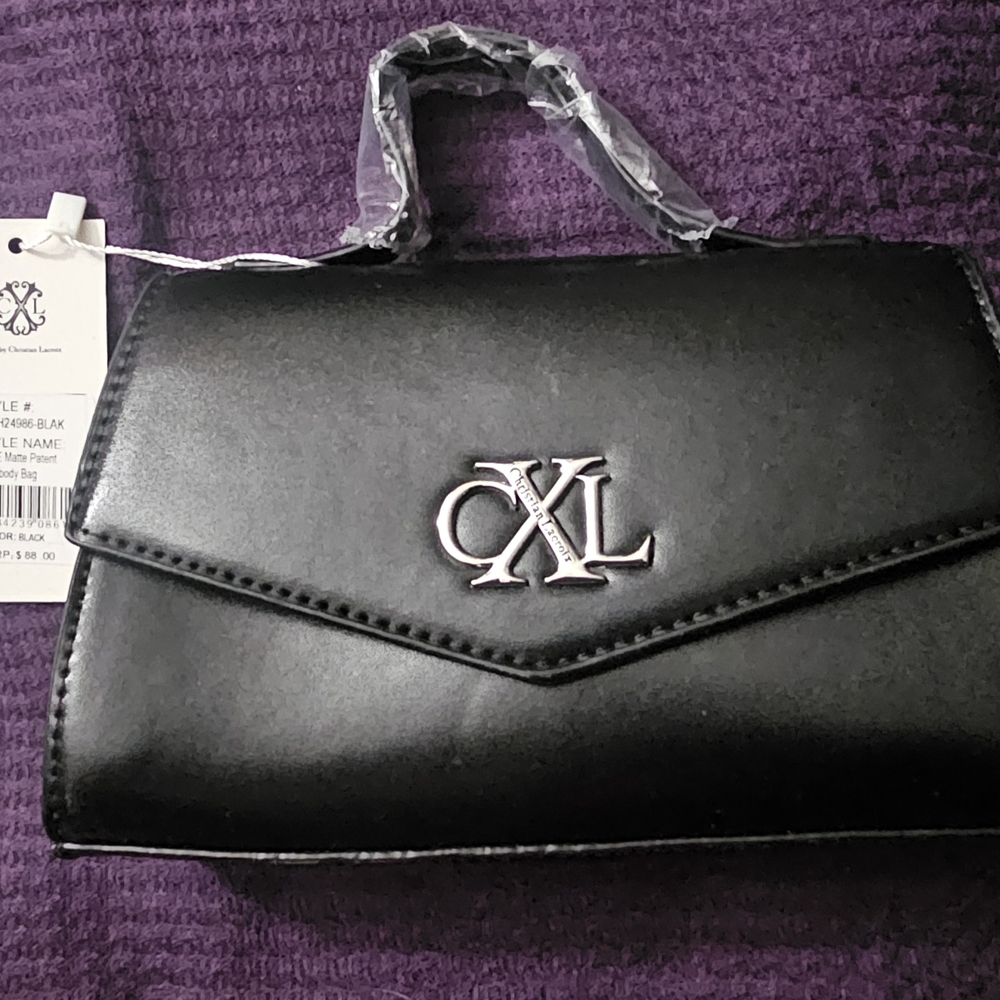 Christian Lacroix Black Clutch